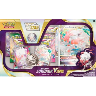 Pokémon TCG: Hisuian Zoroark VSTAR Premium Collection Master Case 6ct. - SPANISH ** Special Offer **