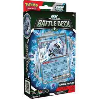 Pokémon TCG: Chien-Pao ex or Tinkaton ex Battle Deck Master Case (4 displays / 24 boxes) - SPANISH