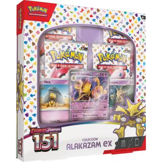 Pokémon TCG: Scarlet & Violet - 151 Collection - Alakazam ex Master Case 6ct. - SPANISH