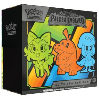 Pokémon TCG: Scarlet & Violet 2 - "Paldea Evolved" Elite Trainer Box Master Case 10ct. - SPANISH