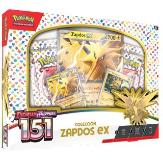 Pokémon TCG: Scarlet & Violet - 151 Collection - Zapdos ex Master Case 6ct. - SPANISH