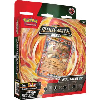 Pokémon TCG: Ninetales ex/Zapdos ex Deluxe Battle Deck Master Case 6ct - SPANISH