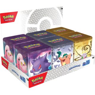 Pokémon TCG: Stacking Tin (Q1 2024) Master Case 6ct. - SPANISH