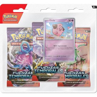 Pok?mon TCG: Scarlet & Violet 5 - "Temporal Forces" 3-Booster Blister Master Case 24ct. - SPANISH