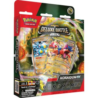 Pok?mon TCG: Miraidon ex / Koraidon ex Deluxe Battle Deck Master Case 6ct - SPANISH ** Special Offer **