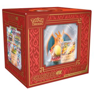 Pok?mon TCG: Charizard ex Super-Premium Collection Master Case 4ct. - SPANISH