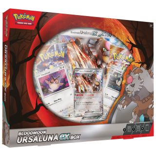Pokémon TCG: Bloodmoon Ursaluna ex Box Master Case 6ct. - SPANISH