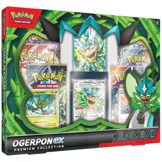 Pokémon TCG: Ogerpon ex Premium Collection Master Case 6ct. - SPANISH