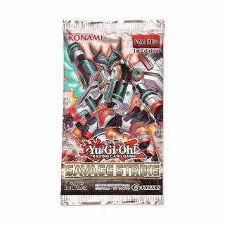 Yu-Gi-Oh! TCG - SAVAGE STRIKE loose booster pack - SPANISH