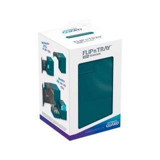 Ultimate Guard Flip´n´Tray Deck Case 100+ Standard Size XenoSkin Petrol Blue (UGD010473CN)