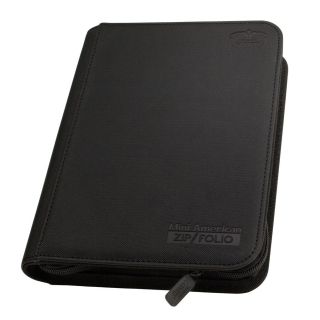 Ultimate Guard 9-Pocket ZipFolio Mini-American XenoSkin Black