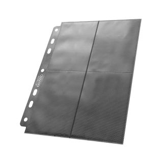 Ultimate Guard 8-Pocket Std. Size Pages Black (10)  (UGD010498CN)