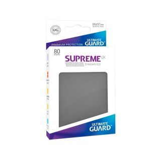 Ultimate Guard Supreme UX Sleeves Standard Size Dark Grey (80) (UGD010531CN)