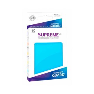 Ultimate Guard Supreme UX Sleeves Standard Size Light Blue (80) (UGD010539CN) 