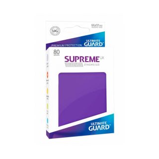 Ultimate Guard Supreme UX Sleeves Standard Size Purple (80) (50/case)