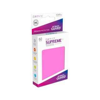 Ultimate Guard Supreme UX Sleeves Japanese Size Pink (60) (UGD010581CN)