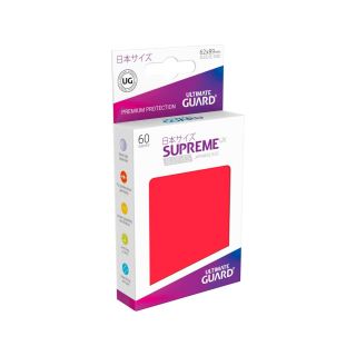 Ultimate Guard Supreme UX Sleeves Japanese Size Red (60) (UGD010582CN)