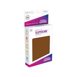 Ultimate Guard Supreme UX Sleeves Japanese Size Brown (60) (UGD010585CN)