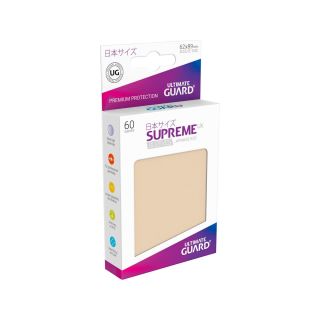 Ultimate Guard Supreme UX Sleeves Japanese Size Sand (60) (UGD010586CN)