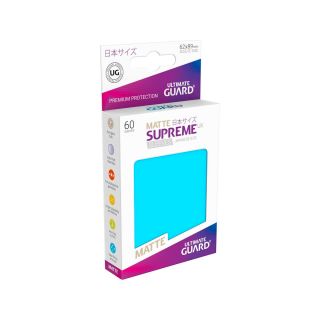 Ultimate Guard Supreme UX Sleeves Japanese Size Matte Light Blue (60) (UGD010596CN)
