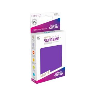 Ultimate Guard Supreme UX Sleeves Japanese Size Matte Purple (60) (UGD010599CN)