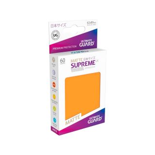 Ultimate Guard Supreme UX Sleeves Japanese Size Matte Orange (60) (UGD010602CN)