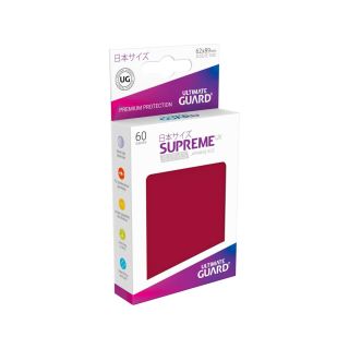 Ultimate Guard Supreme UX Sleeves Japanese Size Burgundy (60) (UGD010609CN)