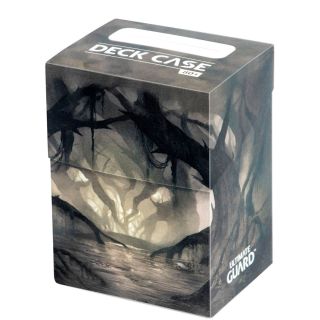 Ultimate Guard Basic Deck Case 80+ Standard Size Lands Edition Swamp I (UGD010632CN) ***OOP***