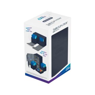 Ultimate Guard Twin Flip´n´Tray Deck Case 160+ Standard Size XenoSkin™ Blue (UGD010649CN)
