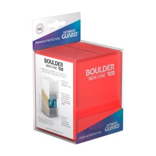 Ultimate Guard Boulder Deck Case™ 100+ Standard Size Ruby (UGD010693CN)