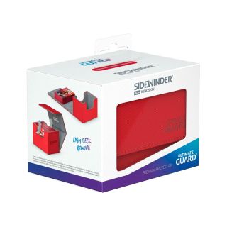 Ultimate Guard Sidewinder™ 80+ Standard Size XenoSkin™ Red (UGD010751CN)