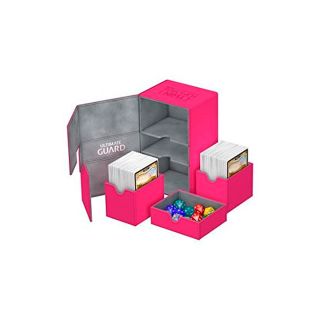 Ultimate Guard Twin Flip´n´Tray Deck Case 160+ Standard Size XenoSkin™ Pink (UGD010769CN)