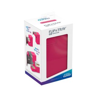 Ultimate Guard Flip´n´Tray Deck Case 80+ Standard Size XenoSkin™  Pink (UGD010773CN)