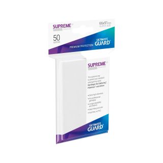 Ultimate Guard Supreme UX Sleeves Standard Size White (50 ct.) (UGD010789CN)
