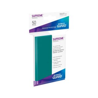 Ultimate Guard Supreme UX Sleeves Standard Size Petrol Blue (50 ct.) (UGD010794CN)