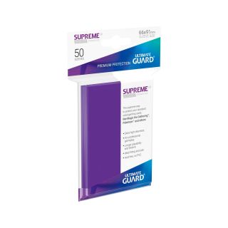 Ultimate Guard Supreme UX Sleeves Standard Size Purple (50 ct.) (UGD010800CN)