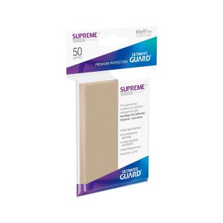 Ultimate Guard Supreme UX Sleeves Standard Size Sand (50 ct.) (UGD010806CN)