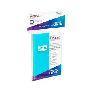 Ultimate Guard Supreme UX Sleeves Standard Size Matte Aquamarine (50 ct.) (UGD010817CN)