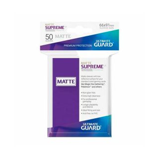 Ultimate Guard Supreme UX Sleeves Standard Size Matte Purple (50 ct.) (UGD010821CN)