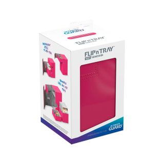 Ultimate Guard Flip´n´Tray Deck Case 100+ Standard Size XenoSkin™  Pink (UGD010848CN)