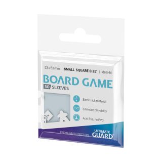 Ultimate Guard Premium Board Games Sleeves Small Square 50ct.