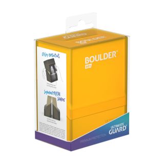 Ultimate Guard Boulder Deck Case 60+ Amber