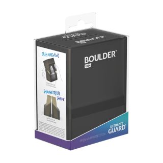 Ultimate Guard Boulder Deck Case 60+ Onyx