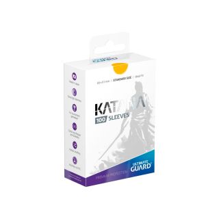 Ultimate Guard KATANA Sleeves Standard Size Yellow (100 ct.) (UGD010897CN)