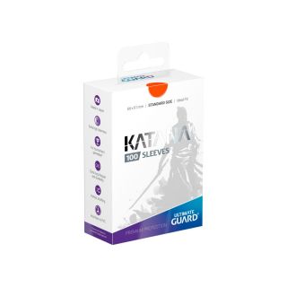 Ultimate Guard KATANA Sleeves Standard Size Orange (100 ct.) (UGD010898CN)