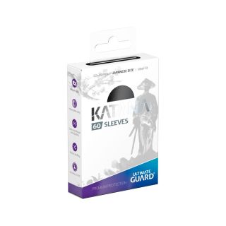 Ultimate Guard Katana Sleeves Japanese Size Black 60ct (UGD011054)