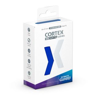 Ultimate Guard Cortex Sleeves Standard Size Matte Blue 100ct.