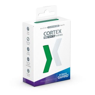 Ultimate Guard Cortex Sleeves Standard Size Matte Green 100ct.
