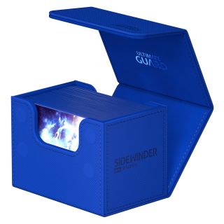 Ultimate Guard Sidewinder 80+ Xenoskin Monocolor Blue