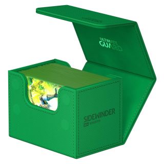 Ultimate Guard Sidewinder 80+ Xenoskin Monocolor Green
